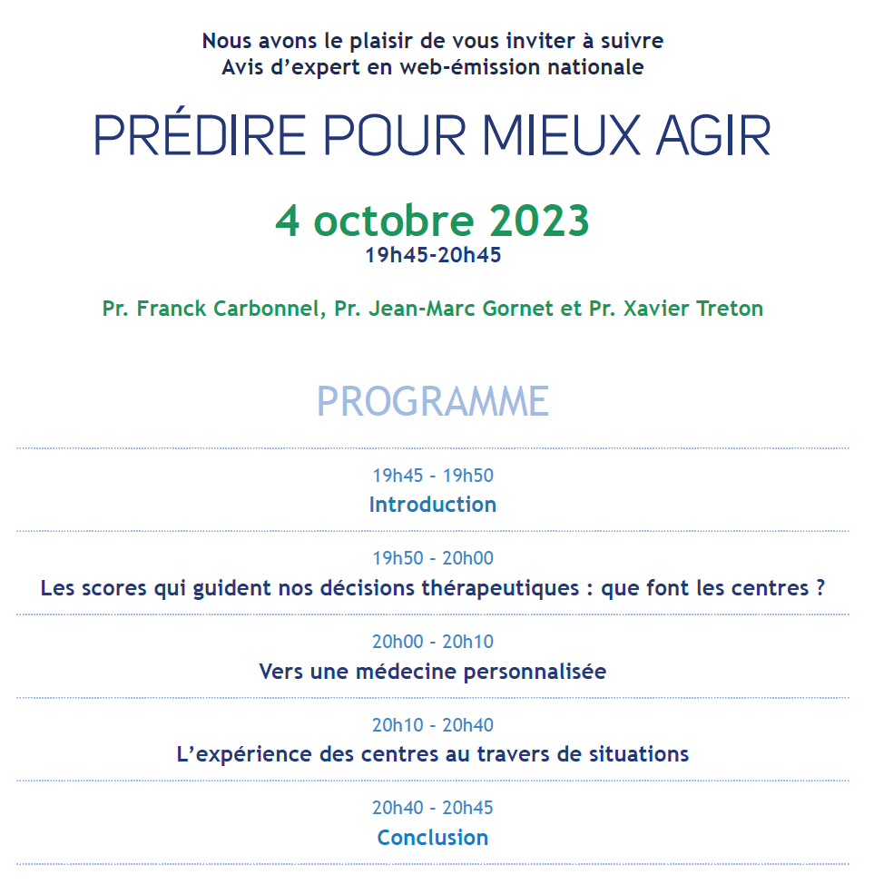 Programme - 4 octobre 2023